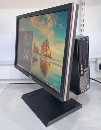 Manama, Computers, BHD 68,  DELL All In One Core I7 WiFi Computer Set 20" HD Monitor 8GB Ram + 256GB SSD Ready Win 10
