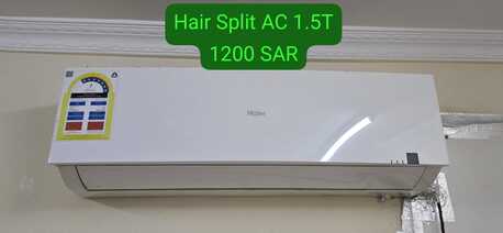 Dammam, Appliances, SAR 1,  Split AC 1.5T/Automatic Washing Machine/Microwave Oven/Referigrator