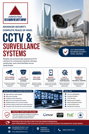 Dammam, Technical, We Are Provide A Full Range Of Services In IP & HD CCTV Camera