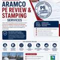 Aramco Approved, PE Review & Stamping Services