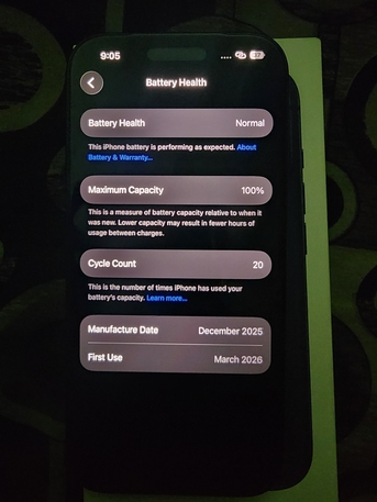 Dammam, Mobile Phones, SAR 4000,  Iphone 17 Pro 256GB Deep Blue