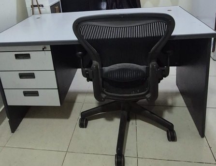 Hidd, Furniture, BHD 15,  Used Two Seater Sofa And Office Table And Rolling Chair
