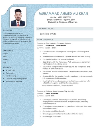 Adliya, Job Seekers, Im Looking For WMS Team Leader/ 3pl Operation Assistant/