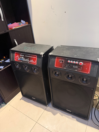 Riyadh, Electronics, SAR 500,  SAR 500/- Olsenmark Karoake Speaker With Built In Aplifier For Sale