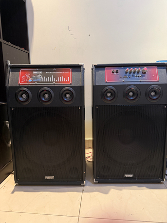 Riyadh, Electronics, SAR 500,  SAR 500/- Olsenmark Karoake Speaker With Built In Aplifier For Sale