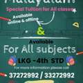 Tuition Available LKG - 4 Standard