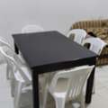 BHD 22,  Wooden Dining Table With 6 Chairs For Sale (strong And Durable)