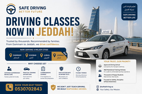 Jeddah, Lessons Offered, ❗DRIVING CLASSES FOR BEGINNERS❗