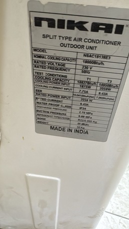 Hoora, Air Conditioners, BHD 70,  Split A/C For Sale