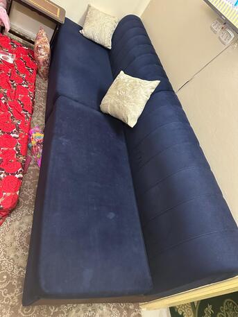 Jeddah, Furniture, SAR 750,  Sofa Set With Six-door Wardrobe And And Big Used Fridge