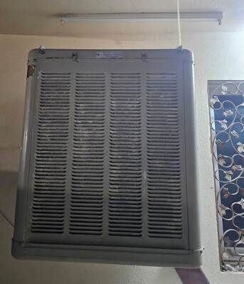 Riyadh, Air Conditioners, SAR 1600,  Al Jazeera Desert Air Cooler 1/2 HP With Custom Stand & Wheels &ndash; Excellent Condition