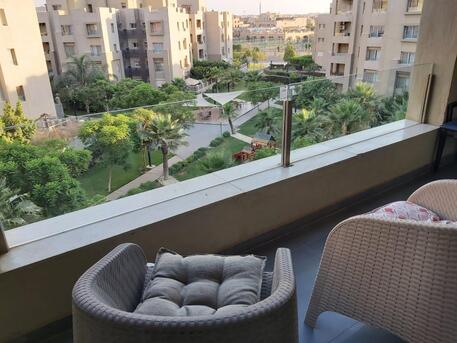 NEW Cairo, Apartments, Flats, Houses & Villas, Usd 800/month,  Furnished,  2 BR,  160 Sq. Meter,  Furnished  Flat 2 Rooms For Rent In Palm Hills The Village Compound Near American Univers