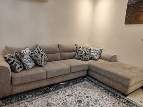 Jeddah, Furniture, SAR 1200,  Selling 5 Seater Sofa L Shape 1200 Sr, Slightly Negotiable