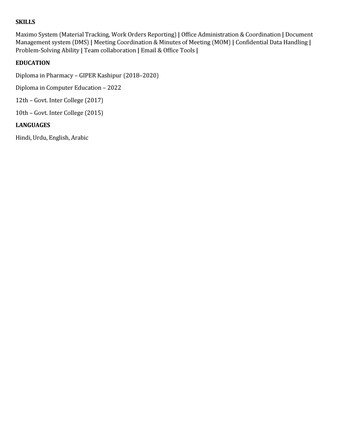 Dammam, Job Seekers, Office Secretary | Document Controller | Admin Coordinator | Maximo User