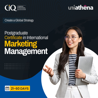 Islamabad, Lessons Offered, Postgraduate Certificate In International Marketing Online | UniAthena