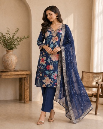 New Delhi, Clothing & Accessories, INR 1999,  Aurum Clothing &ndash; Premium Ethnic Wear, Suit Sets & Dress Materials Online