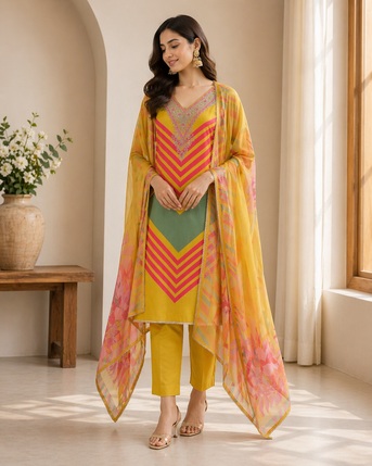 New Delhi, Clothing & Accessories, INR 1999,  Aurum Clothing &ndash; Premium Ethnic Wear, Suit Sets & Dress Materials Online