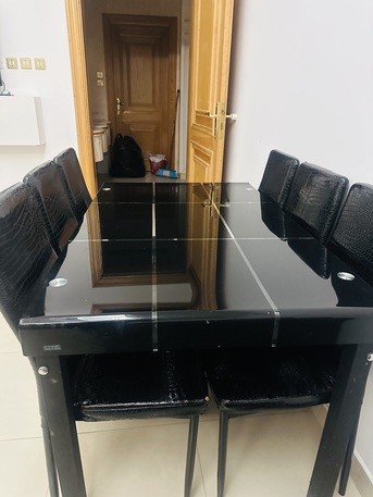 Riyadh, Furniture, SAR 300,  Dinning Table 6 Seater & Sofa ( 7 Seater)