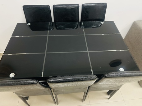 Riyadh, Furniture, SAR 300,  Dinning Table 6 Seater & Sofa ( 7 Seater)