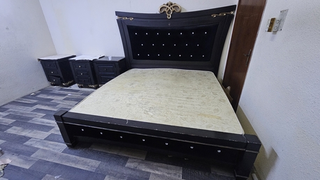 Jubail, Furniture, SAR 400,  King Size Bed With Mattress (200x200)