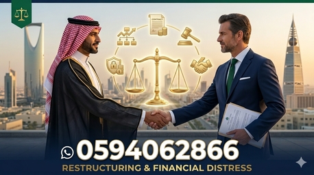Riyadh, Legal, RESTRUCTURING & FINANCIAL DISTRESS LAWYER IN SAUDI ARABIA