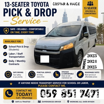 Riyadh, Travel, Pick & Drop Service
