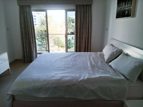Amwaj Islands, Apartments, Flats, Houses & Villas, BHD 320/month,  1 BR,  Luxury Fully Furnished 1BHK In Amwaj With Sea View, 2 Balconies, Gym & Pool | BD 320 EWA +