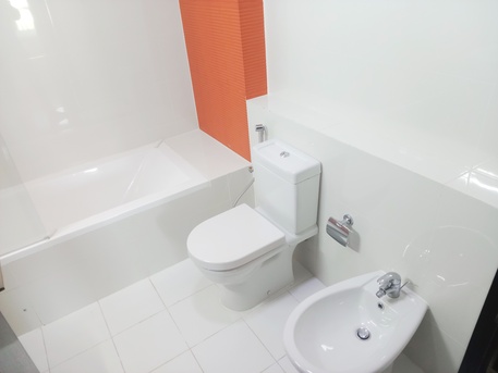 Amwaj Islands, Apartments, Flats, Houses & Villas, BHD 320/month,  1 BR,  Luxury Fully Furnished 1BHK In Amwaj With Sea View, 2 Balconies, Gym & Pool | BD 320 EWA +