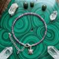 INR 999, Buy Amethyst Anklet For Calmness, Positive Energy & Elegant Style