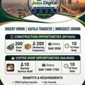 URGENT HIRING: Multiple Positions In Saudi Arabia (Kafala Transfer)