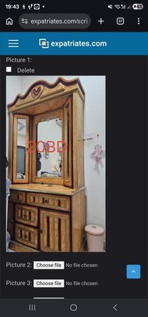 Manama, Furniture, BHD 20,  Dresser Table With Mirrors
