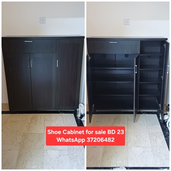 Manama, Furniture, BHD 23,  ✅️ Shoe Cabinet For Sale In Good Condition With Delivery