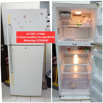 Manama, Appliances, BHD 58,  ✅️ LG 530 L Fridge For Sale In Good Condition With Delivery