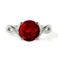 USD 9453,  Natural Round Cut Eye Clean Blue Spinel Ring