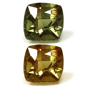 New York, Jewelry, USD 1874,  Untreated 0.49 Cts. Loose Alexandrite Cushion, AAAA
