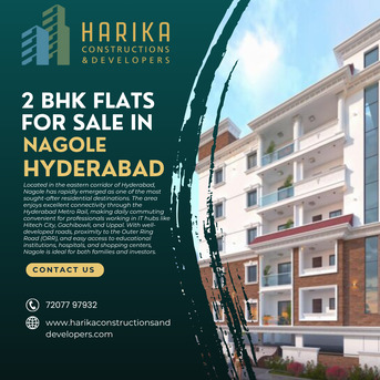 Hyderabad, Writing, 4 BHK Flats For Sale In Nagole, Hyderabad | Harika Constructions And Developers