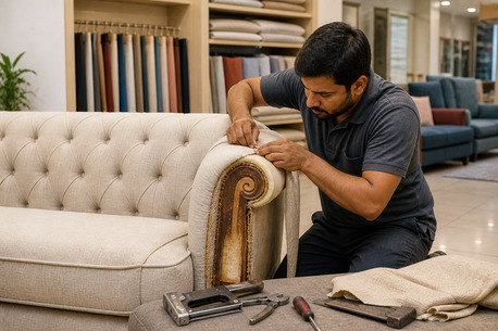 Faridabad, Appliance Repair, Sofa Repair In Faridabad &ndash; Expert Sofa Customisation & Services | Vishal Furnishings