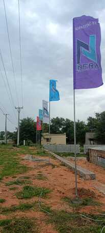Hyderabad, Residential Plots, INR 28999,  180 Sq. Yard,  Hmda & Rera Approved Open Plots For Sale At Near By Wipro E City Companies