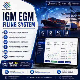 New Delhi, Logistics, Automate Customs Manifest Filing & Take Full Control Of Logistics Compliance