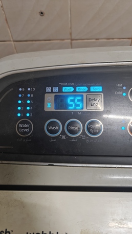 Jeddah, Appliances, SAR 55000,  For Sale: Samsung 10kg Top Load Automatic Washing Machine