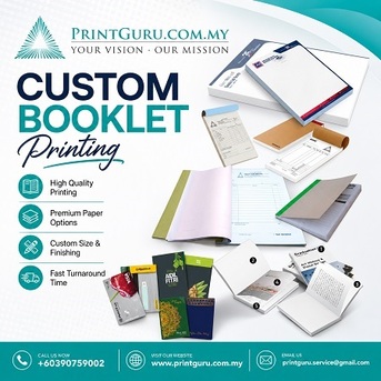 Kuala Lumpur, Cleaning, Print Guru Offers Small Booklet Printing At Unbeatable Prices In Malaysia