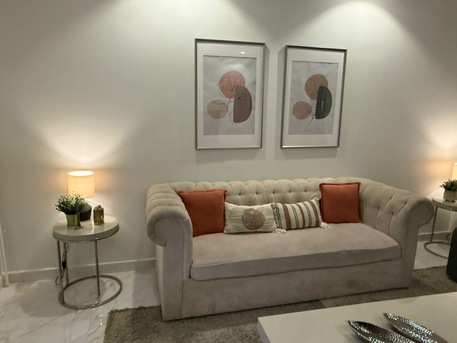 Jeddah, Furniture, SAR 600,  Ikea Sofa, Coffee Table Set Abyat, Lamps, Paintings