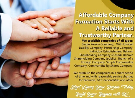 Manama, Marketing, &Scaron;ɓ&fnof;ƌ With Our Company  , Establish The Company In Days* Easily