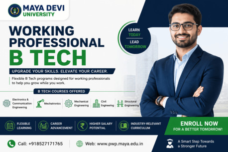Noida, Education, India&rsquo;s Flexible B Tech For Working Professionals Program