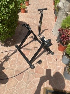 Hara, Bicycles, SAR 250,  Cycle Stand For Cycling At Home Sold Iron Stand And Cycle Pump