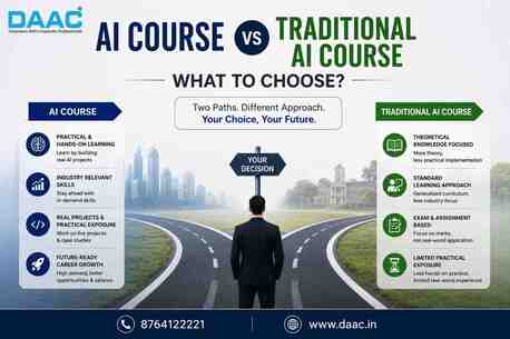 Jaipur, Education, AI Course Vs Traditional AI Course: What To Choose? &ndash; DAAC Institute