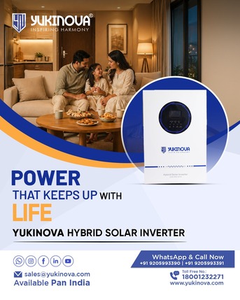 Ghaziabad, Heavy Equipment, INR 35280,  Hybrid Solar Inverter By Yukinova Battery