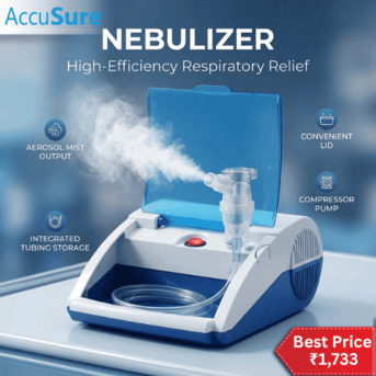 New Delhi, Health & Beauty Items, INR 1733,  Buy Top 3 AccuSure India Nebulizer &ndash; Fast Relief At ₹1,733