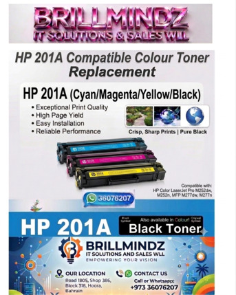 Hoora, Computers, BHD 8,  Premium Compatible Printer Toners With Best Prices