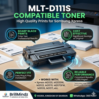 Hoora, Computers, BHD 8,  Premium Compatible Printer Toners With Best Prices